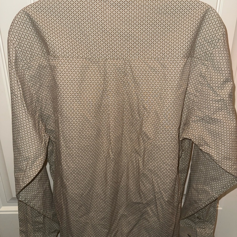 Wrangler George Strait Cowboy Cut Collection button-up shirt. Youth XL - Picture 2 of 4